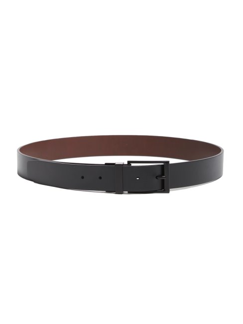 Ceinture Réversible Liam Guess Noir Et Marron