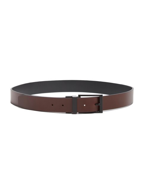 Ceinture Réversible Liam Guess Noir Et Marron