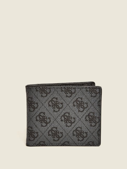 Guess Noir Quattro G Passcase