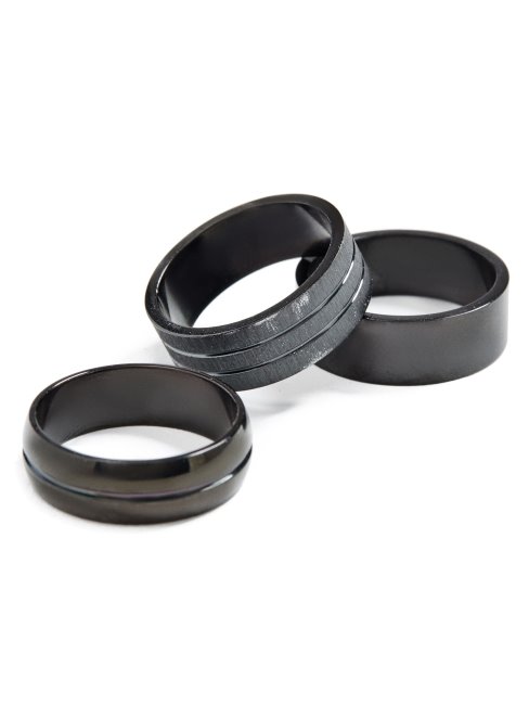 Suppose Que Noir Scott Noir Ensemble De Bagues