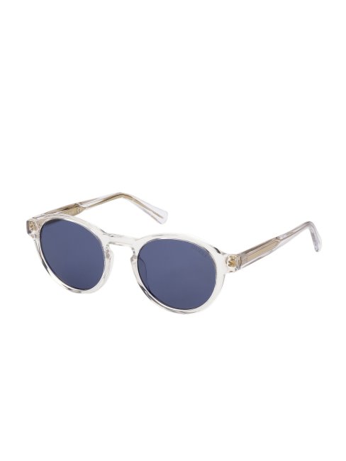Guess Lunettes De Soleil Rondes Transparentes