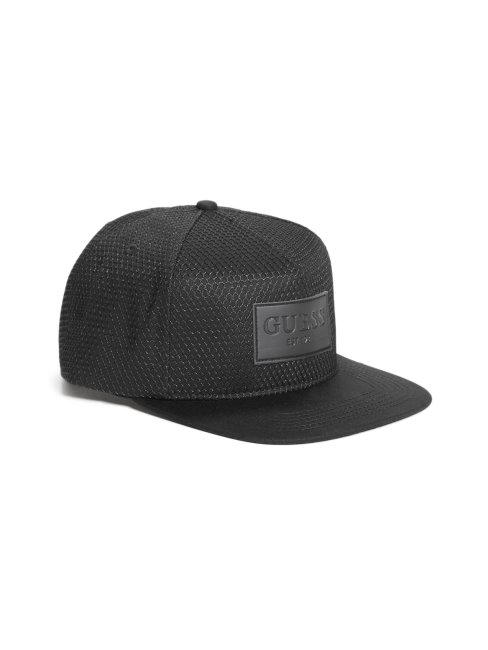 Dave Casquette Snapback à Visière Plate Noir Guess