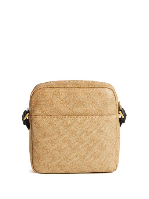 Sac à Bandoulière Plat Guess Vezzola En Bambou