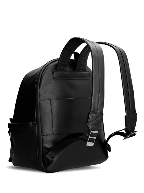 Guess Certosa Smart Sac à Dos Compact Noir