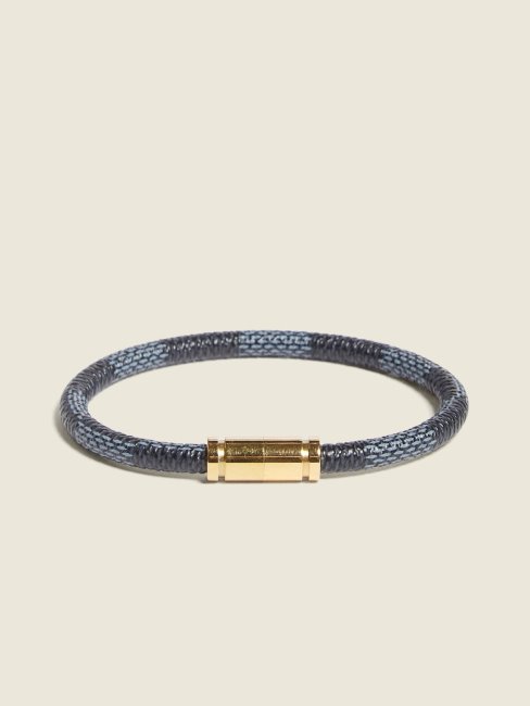 Bracelet Cuir Bicolore Noir Guess