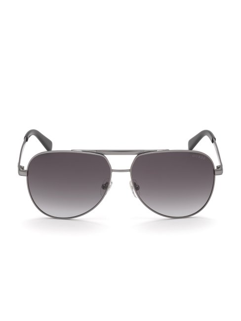 Lunettes De Soleil Aviateur Guess Manny Argentées