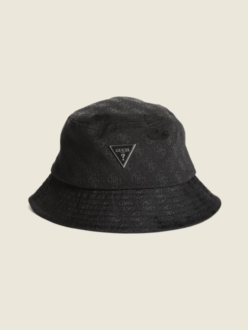 Chapeau Bob Noir Vezzola Logo Deviner