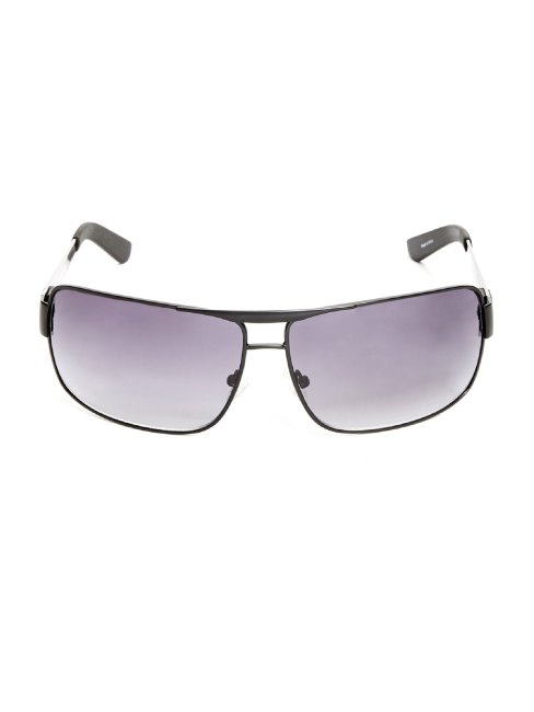 Lunettes De Soleil Noires Ron Navigator Guess