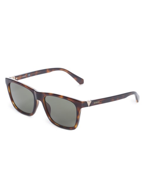 Lunettes De Soleil Carrées Guess Dark Havana