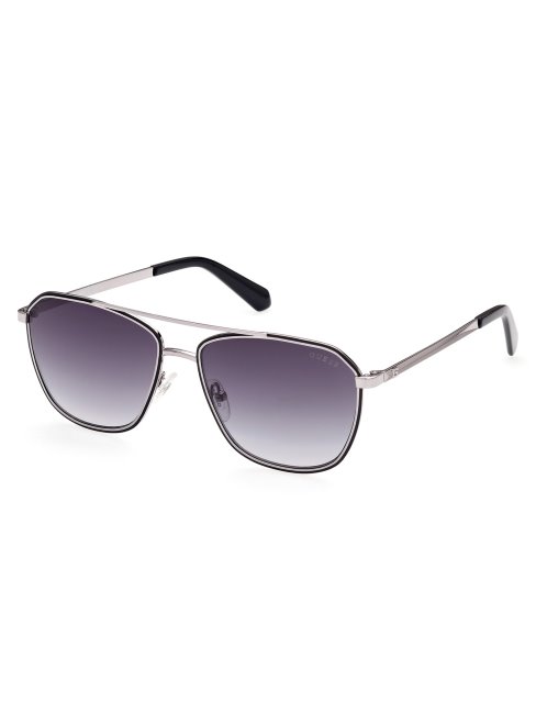 Guess Navigator Lunettes De Soleil En Métal Mg-f Mg/