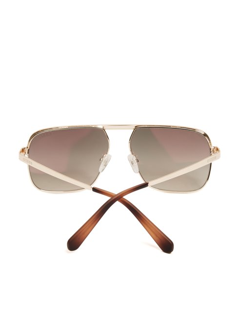 Top Bar Aviator Lunettes De Soleil Guess Or