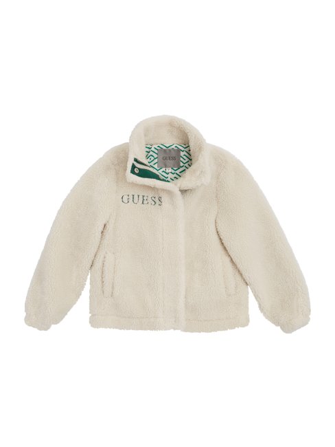 Guess Smart Stone Desiree Veste En Fausse Fourrure (enfants 7-16)