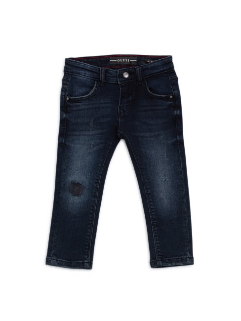 Jean Skinny Usé (2-7) Bleu Délavé Zodiac Guess