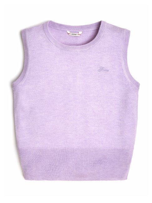 Guess Chandail Débardeur (7-14) Nouveau Lilas Clair