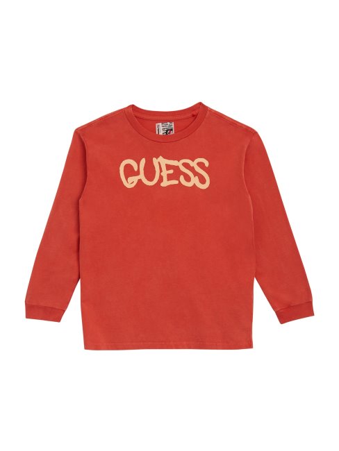 Tee-shirt Fille Guess Balloon (enfants 7-16) Rouge Flamboyant