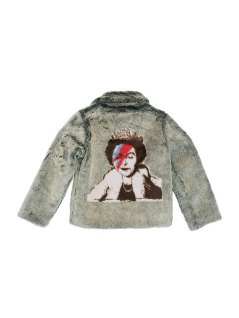 Guess Alpine Grove Fausse Fourrure Queen Caban (enfants 7-16)