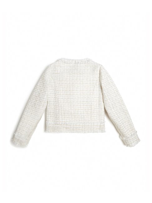 Veste Bouclée (7-16) Guess Blanc Boucle Lurex