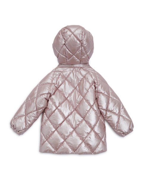 Guess Veste Matelassée Combo Rose Métallisé (3m-7)