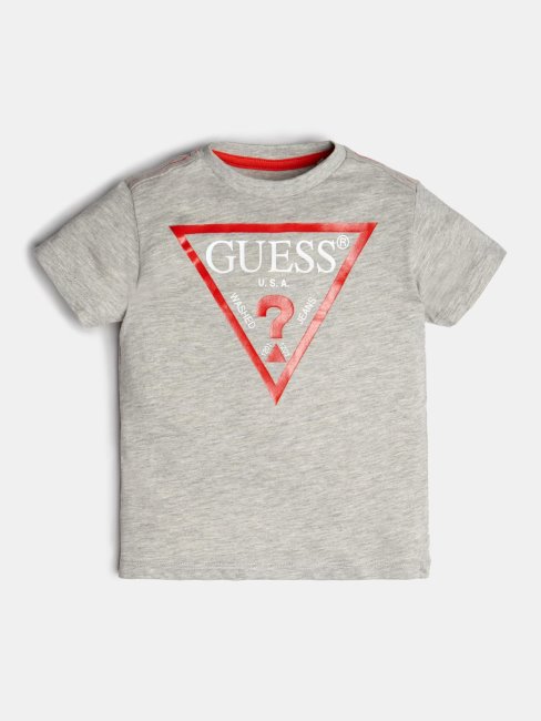 T-shirt à Logo Triangle à Manches Courtes Pour Enfants Guess (2-7)