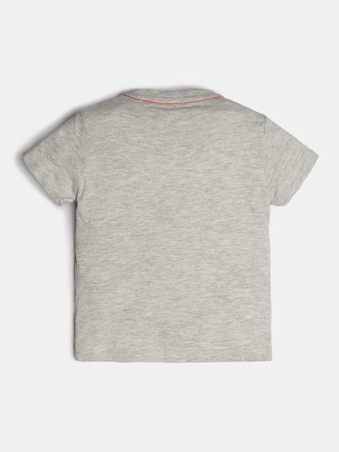 T-shirt à Logo Triangle à Manches Courtes Pour Enfants Guess (2-7)