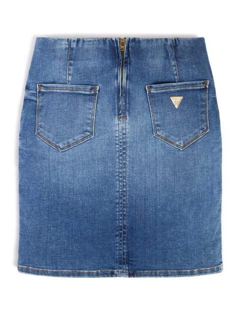 Jupe En Jean Bleu Nénuphars Guess (7-14)