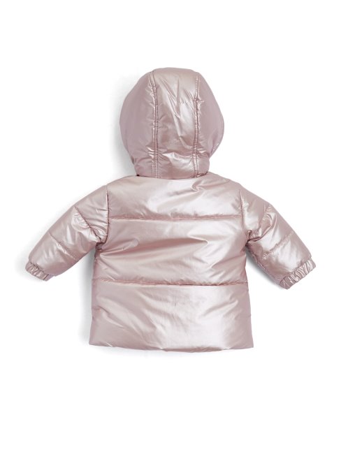 Combinaison Matelassée Métallisée Rose Combo (0-24m) Guess
