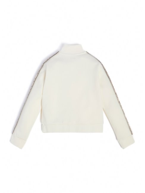 Haut Actif à Fermeture éclair Eco Minime Guess Sel De Mer Océanique (4-16)