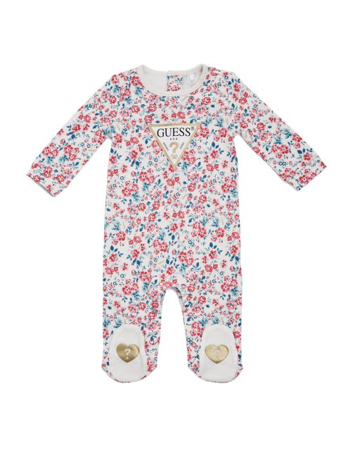 Body Logo Fleuri (0-12m) Mini Bouquet De Fleurs Guess