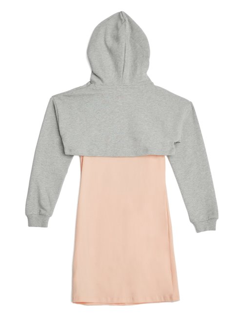 Ensemble Sweat Logo Et Robe (7-14) Light Stone Heather Guess