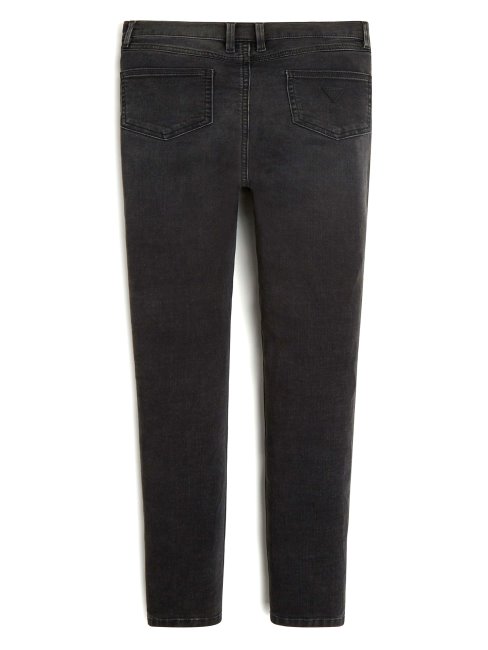 Guess Noir Jean Skinny à Braguette Boutonnée Black Icon Wash (7-14)
