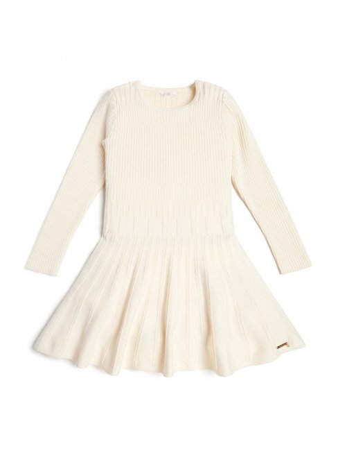 Crème Glacée Au Beurre Robe Pull Midi Midi Guess (7-14)
