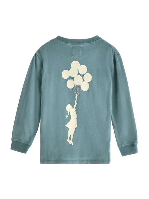 T-shirt Fille Bleu à Plusieurs Ballons Guess Sheri (7-16)