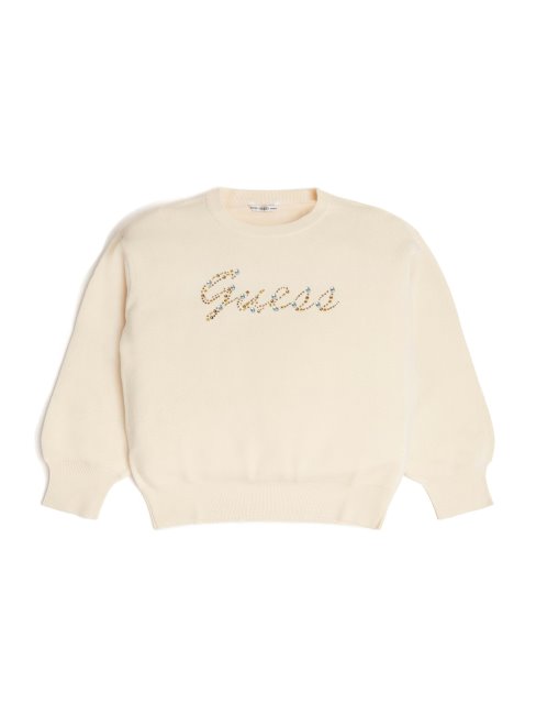 Pull à Logo (7-14) Guess Glace Au Beurre