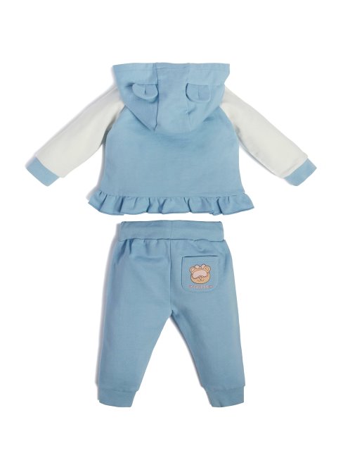 Haut Et Pantalon Ourson à Capuche (0-24m) Baby Sky Guess