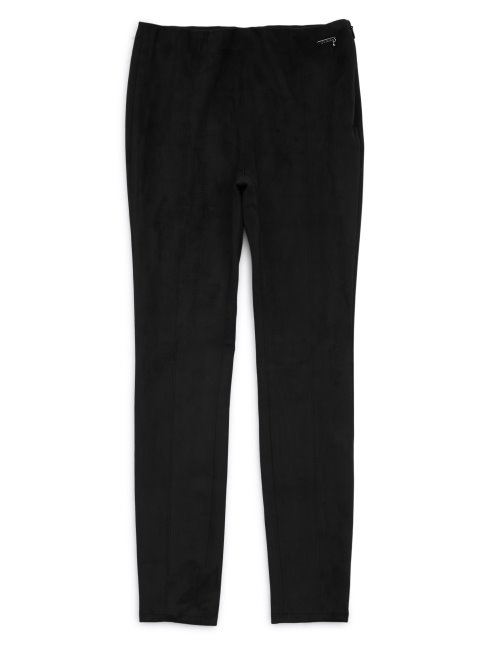 Legging Minime En Faux Suède Noir De Jais (7-16) Guess