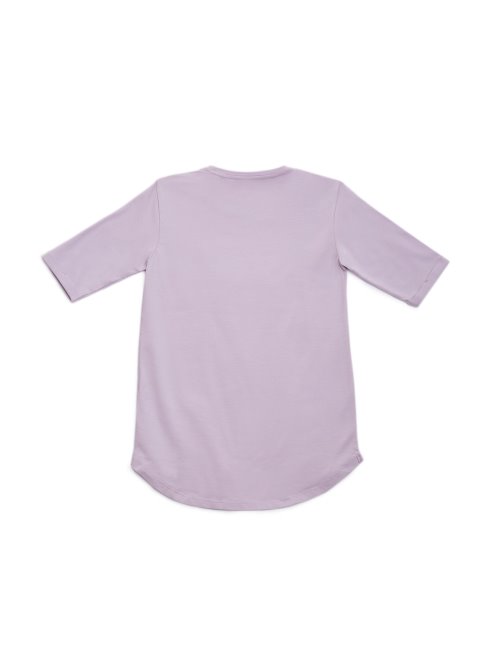 T-shirt Iconique Brodé De Perles (7-14) Nouveau Lilas Clair Guess