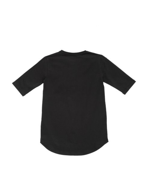 T-shirt Iconique Brodé De Perles Noir De Jais (7-14) Guess