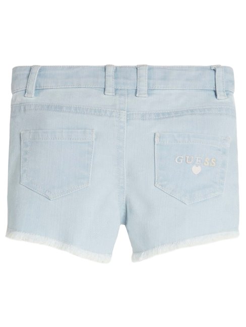 Short En Denim Avec Logo Brodé (2-7) Heart&letters Wash Guess