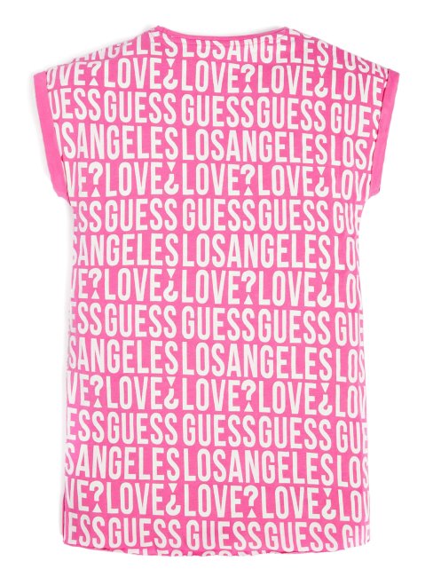 T-shirt à Logo Chauve-souris (2-6) Rose Trip Guess