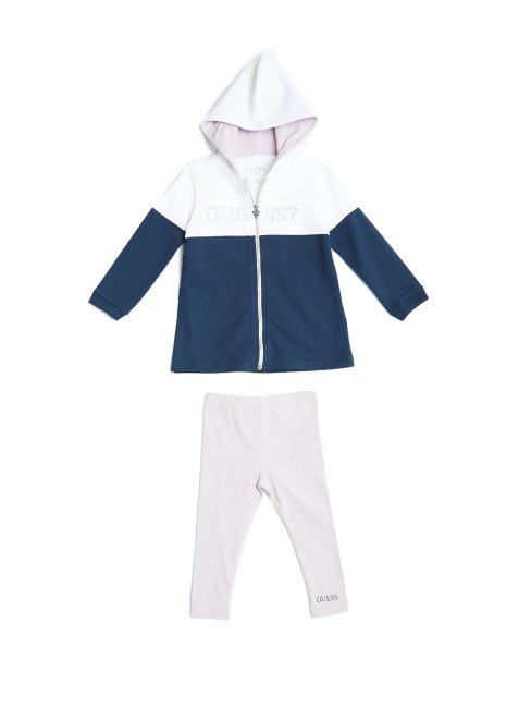 Ensemble Sweat Et Leggings Guess True White Logo (0-12m)