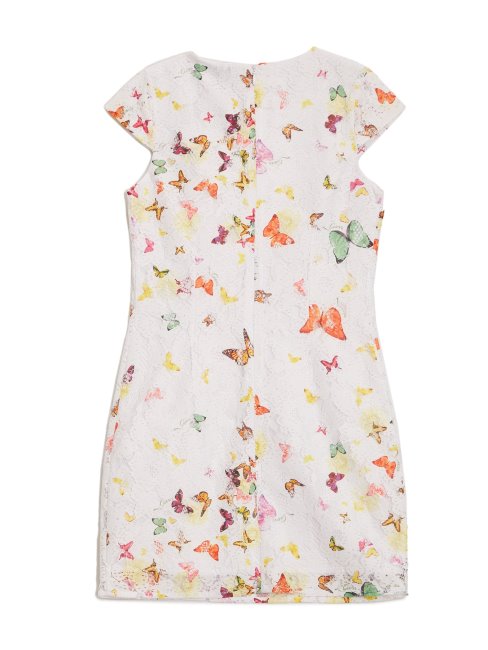 Papillon Collage Robe En Dentelle Papillon (8-14) Guess