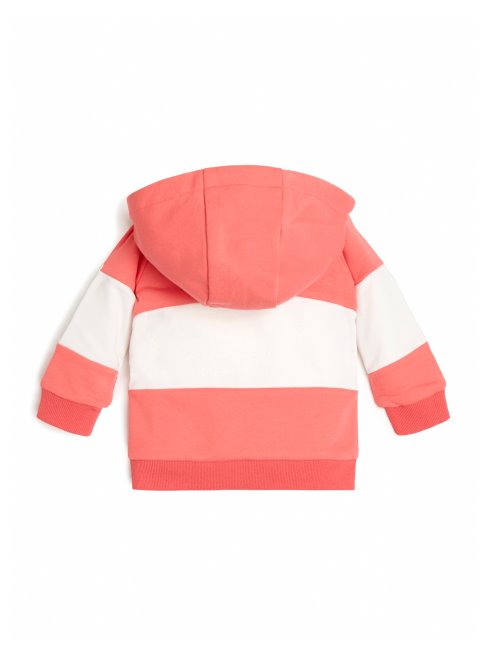 Top à Capuche Et Logo Guess Combo Rouge Blanc (2-7)