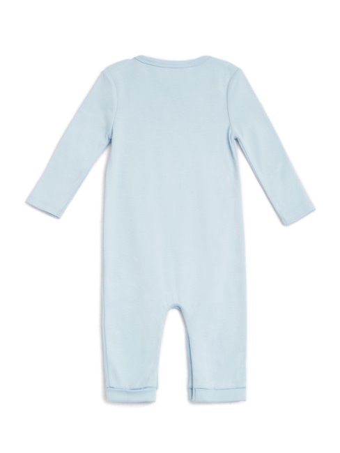 Barboteuse éco Logo Bleu Givré (0-24m) Guess