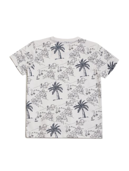 Tee Shirt Guess Costal (7-16) Mer Des Caraïbes Multi