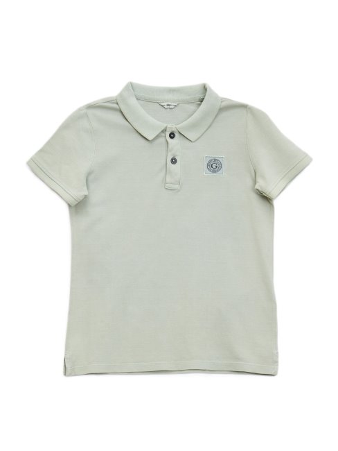 Minime Piquet Polo (7-14) Matcha Dust Guess