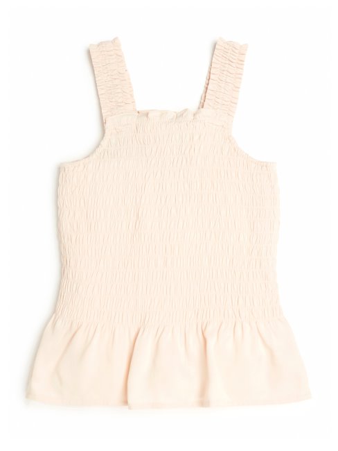Débardeur Péplum Smocké Rose Dolly (7-14) Guess