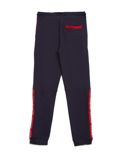 Guess Pantalon Eco Active Logo Bleu élégant (7-14)