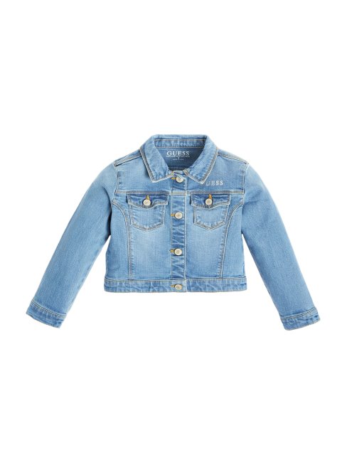 Veste En Jean Guess (2-7) Lavage Moyen Brillant
