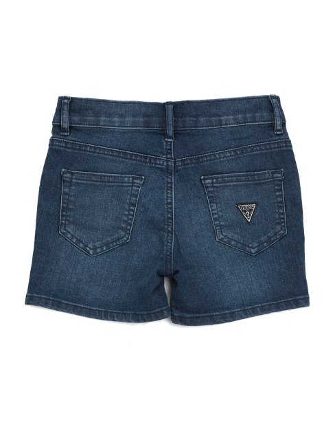 Short En Denim Stretch (7-14) Bleu Moyen Délavé Guess