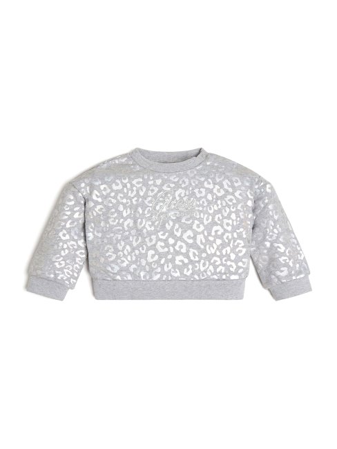 Guess Sweat Logo Léopard Coloré (2-7) Diva Leopard